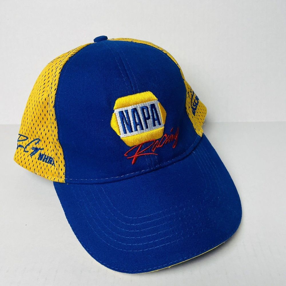 NAPA Racing Team NASCAR Motorsports Wrap Around‎ Hat INDYCAR NHRA OSFA EXCELLENT